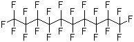 structure of CAS# 307-45-9, Perfluorodecane;Docosafluoro-n-decane