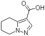4,5,6,7-Tetrahydropyrazolo[1,5-a]pyridine-3-carboxylic acid molecular structure (CAS 307307-97-7)