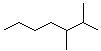 结构式 CAS# 3074-71-3, 2,3-二甲基庚烷