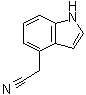 1H-Indole-4-acetonitrile molecular structure (CAS 30933-66-5)