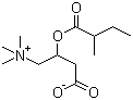 2-Methylbutyroylcarnitine molecular structure (CAS 31023-25-3)
