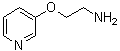 结构式 CAS# 310880-25-2, 2-(3-吡啶基氧基)乙胺