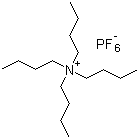 四丁基六氟磷酸铵分子结构 (CAS 3109-63-5)