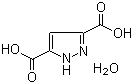 3,5-Pyrazoledicarboxylic acid monohydrate molecular structure (CAS 3112-31-0)