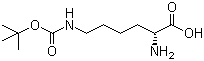 N-epsilon-Boc-D-lysine molecular structure (CAS 31202-69-4)