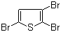2,3,5-三溴噻吩分子结构 (CAS 3141-24-0)