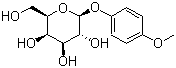 4-Methoxyphenyl beta-D-galactopyranoside molecular structure (CAS 3150-20-7)