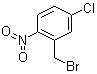 结构式 CAS# 31577-25-0, 2-(溴甲基)-4-氯-1-硝基苯