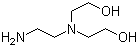 N,N-Bis(2-hydroxyethyl)ethylenediamine molecular structure (CAS 3197-06-6)