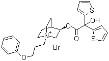 Aclidinium bromide molecular structure (CAS 320345-99-1)