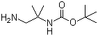 (2-Amino-tert-butyl)carbamic acid tert-butyl ester molecular structure (CAS 320581-09-7)