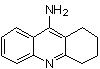 结构式 CAS# 321-64-2, 1,2,3,4-四氢-9-氨基吖啶