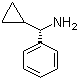 [(S)-Cyclopropyl(phenyl)methyl]amine molecular structure (CAS 321863-61-0)