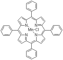 5,10,15,20-Tetraphenyl-21H,23H-porphine manganese(III) chloride molecular structure (CAS 32195-55-4)