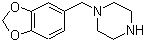 1-Piperonylpiperazine molecular structure (CAS 32231-06-4)