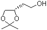 (S)-4-(2-Hydroxyethyl)-2,2-dimethyl-1,3-dioxolane molecular structure (CAS 32233-43-5)