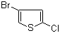 结构式 CAS# 32431-93-9, 4-溴-2-氯噻吩