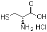 D-Cysteine hydrochloride molecular structure (CAS 32443-99-5)