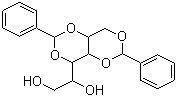 Dibenzylidene sorbitol molecular structure (CAS 32647-67-9)