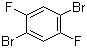 1,4-Dibromo-2,5-difluorobenzene molecular structure (CAS 327-51-5)