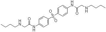 4',4'''-Sulfonylbis[2-(butylamino)acetanilide] molecular structure (CAS 32794-95-9)