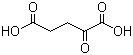 alpha-酮戊二酸分子结构 (CAS 328-50-7)