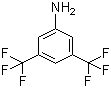 3,5-Bis(trifluoromethyl)aniline molecular structure (CAS 328-74-5)
