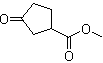 structure of CAS# 32811-75-9, Methyl 3-oxocyclopentanecarboxylate