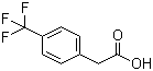 structure of CAS# 32857-62-8, 4-(Trifluoromethyl)phenylacetic acid;(alpha,alpha,alpha-Trifluoro-p-tolyl)acetic acid