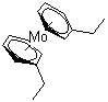 Bis(ethylphenyl)molybdenum molecular structure (CAS 32877-00-2)