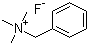 Benzyltrimethylammonium fluoride molecular structure (CAS 329-97-5)