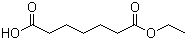 structure of CAS# 33018-91-6, Heptanedioic acid monoethyl ester;Ethyl hydrogen heptane-1,7-dioate; Ethyl hydrogen pimelate