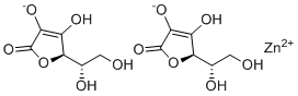 Zinc Ascorbate molecular structure (CAS 331242-75-2)