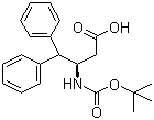 Boc-(R)-3-Amino-4,4-diphenylbutyric acid molecular structure (CAS 332062-06-3)