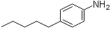 结构式 CAS# 33228-44-3, 4-戊基苯胺