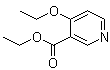 4-Ethoxy-3-pyridinecarboxylic acid ethyl ester molecular structure (CAS 33279-63-9)