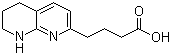 结构式 CAS# 332884-21-6, 5,6,7,8-四氢-1,8-萘啶-2-丁酸