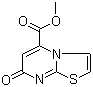 7-氧代-7H-[1,3]噻唑并[3,2-a]嘧啶-5-羧酸甲酯分子结构 (CAS 33304-83-5)