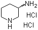 (S)-3-Aminopiperidine dihydrochloride molecular structure (CAS 334618-07-4)