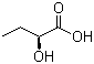 (S)-2-羟基丁酸分子结构 (CAS 3347-90-8)
