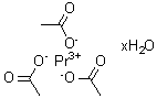 structure of CAS# 334869-74-8, Acetic acid praseodymium salt hydrate