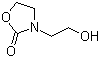 3-(2-Hydroxyethyl)-2-oxazolidinone molecular structure (CAS 3356-88-5)