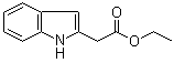 1H-Indole-2-acetic acid ethyl ester molecular structure (CAS 33588-64-6)