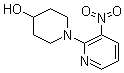 1-(3-Nitro-2-pyridinyl)-4-piperidinol molecular structure (CAS 338411-78-2)