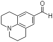 structure of CAS# 33985-71-6, 9-Julolidinecarboxaldehyde;2,3,6,7-Tetrahydro-1H,5H-benzo[ij]quinolizine-9-carboxaldehyde
