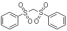 结构式 CAS# 3406-02-8, 双苯磺酰甲烷