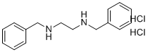 N,N'-Dibenzylethylenediamine dihydrochloride molecular structure (CAS 3412-76-8)