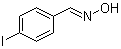 4-Iodobenzaldehyde oxime molecular structure (CAS 34158-75-3)
