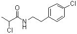 2-Chloro-N-[2-(4-chlorophenyl)ethyl]propanamide molecular structure (CAS 34164-14-2)