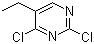 2,4-Dichloro-5-ethylpyrimidine molecular structure (CAS 34171-40-9)